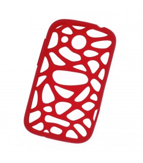 Funda de silicona HTC SC S780 rojo