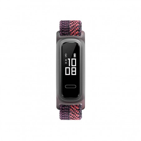 Huawei Band 4E Negro (Sakura Coral) + Correa verde de regalo (Seaweed green)