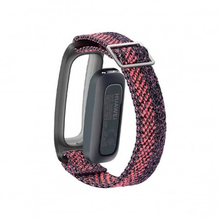 Huawei Band 4E Negro (Sakura Coral) + Correa verde de regalo (Seaweed green)