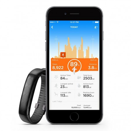 Jawbone UP 2 pulsera de actividad Negra