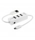 Kallin Hub USB 2.0 microUSB Blanco