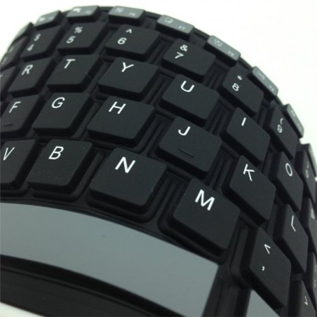 Teclado bluetooth de silicona KB-6113E