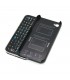 Funda con teclado Bluetooth negra para iPhone 4 y 4S