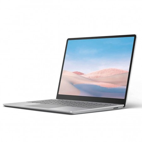 Microsoft Surface Laptop Go (Intel Core i5, 12.4", 4GB/64GB, Windows 10 Home S) Plata 1ZO-00012