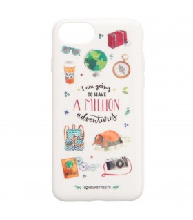 Carcasa TPU 'Adventures' para iPhone 7