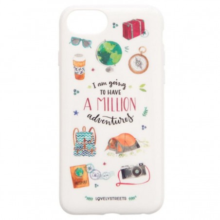 Carcasa TPU 'Adventures' para iPhone 7