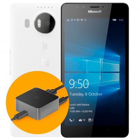 Microsoft Lumia 950 XL Blanco + Display Dock