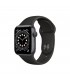 Apple Watch Series 6 (GPS), 44mm Aluminio Gris Espacial y correa deportiva Negra
