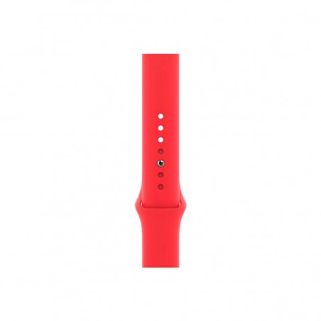 Apple Watch Series 6 (GPS), 44mm Aluminio (PRODUCT) RED y correa deportiva Roja