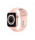 Apple Watch Series 6 (GPS + Cellular), 40mm Aluminio Oro y correa deportiva Rosa Arena
