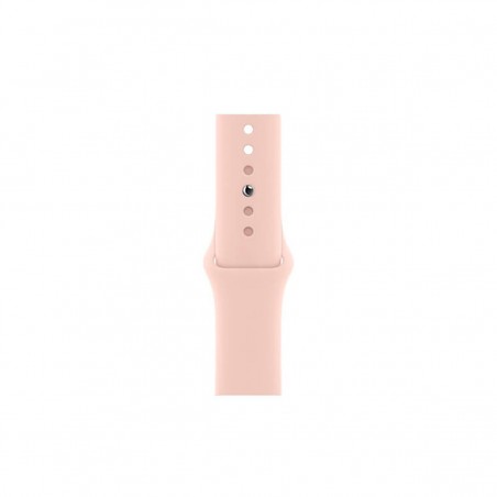 Apple Watch Series 6 (GPS), 40mm Aluminio Oro y correa deportiva Rosa Arena