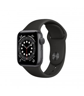 Apple Watch Series 6 (GPS + Cellular), 44mm Aluminio Gris Espacial y correa deportiva Negra